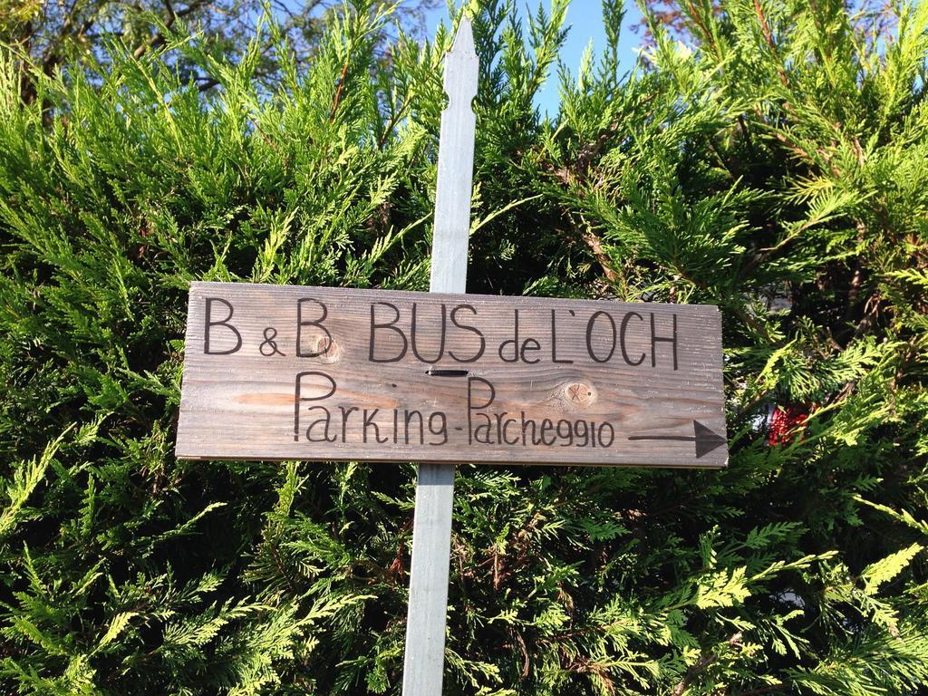 Bed and Breakfast Bus De L'Och Feltre Exterior foto